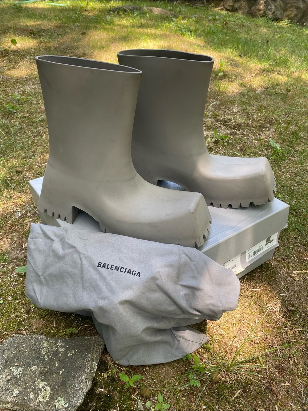 Balenciaga Trooper Rubber Boots